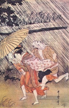  du - Dusche 3 Kitagawa Utamaro Ukiyo e Bijin ga